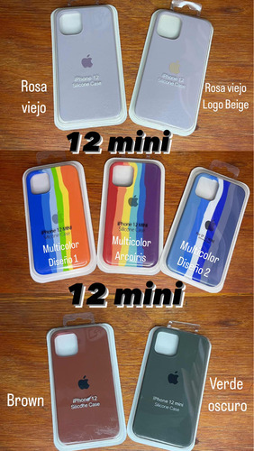 Imagen 6 de 10 de Funda Silicone Case iPhone 12, 12 Mini, 12 Pro, 12 Pro Max