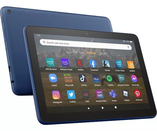 Tablet Para Niños  Fire Hd 8 Kids Pro Con Protector Azul