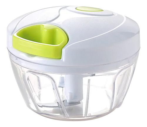 Cortador Para Verdura Manual Picador Alimentos Cocina 9389 Color Blanco