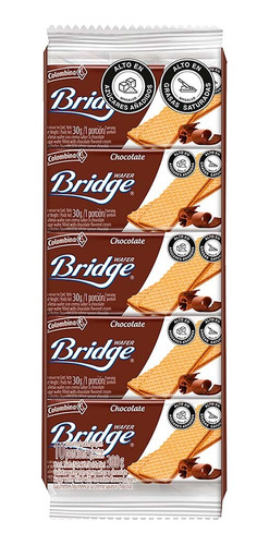 Galletas Wafer Bridge Chocolate