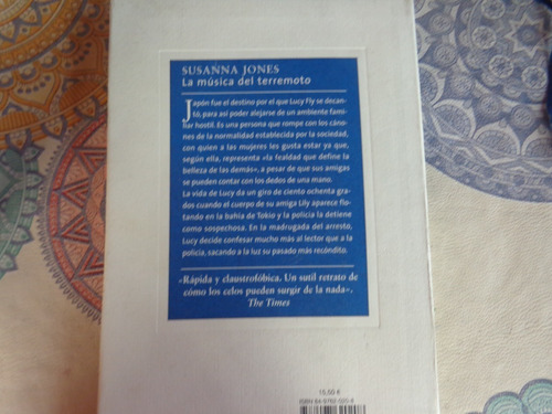 La Musica Del Terremoto- Susanna Jones (Usado)