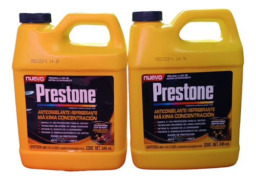 Coolant Prestone 97% Concentrado 946 Ml