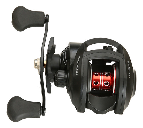 Carrete De Pesca Ultra Suave Con Rodamientos 17 + 1 Bb