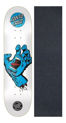 Imagem 2 de 6 de Skate Completo Profissional Shape Santa Cruz Serie Powerlyte