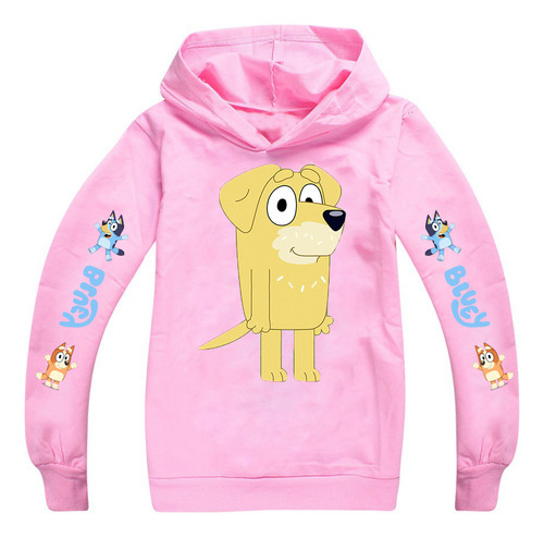 Sudadera Con Capucha Cartoon Puppy Lucky Kids