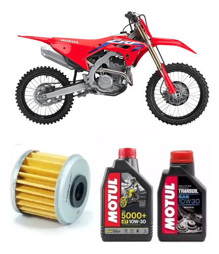 Motul 5000 10w30 Crf 250r 2004 A 2018 Transoil 10w30 Fvc007