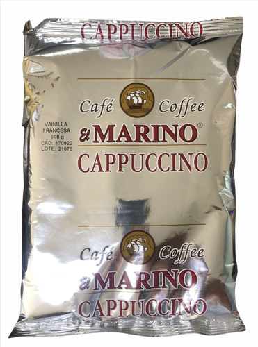 Café El Marino Capuchino Vainilla Francesa 906g Mazatlán Sin