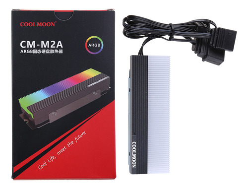 Disipador Térmico Coolmoon Cm-m73s Para M.2 Ssd, 2280 A, Dis