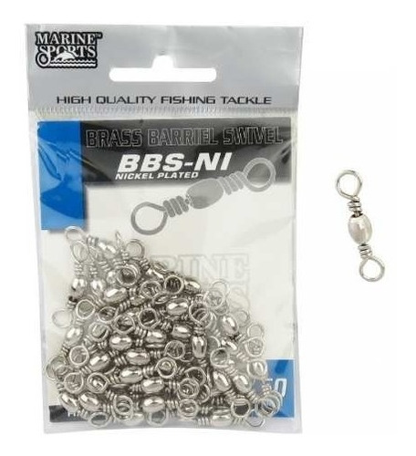 Girador Bbs-ni Nº 14 Nickel 1,2cm - Marine Sports - 50 Peças