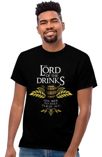 Playera Lord Of The Drinks Diseño 55 Chusco Meme Beloma