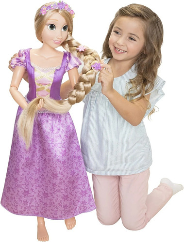 Muñeca Rapunzel Princesa Original Disney 32¨-81cm Entrega Ya