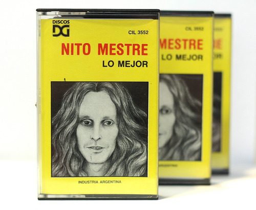 Cassette Nito Mestre Lo Mejor Rock Nacional // N U E V O