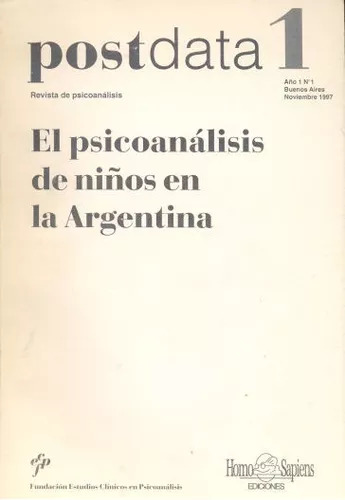 Postdata 1 - El Psicoanálisis De Niños En La Argentina