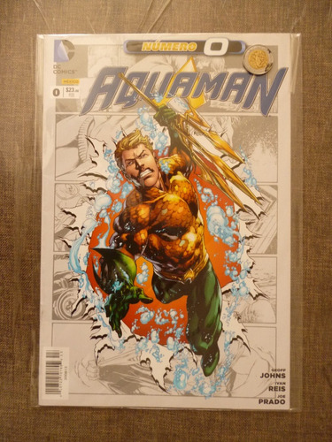 Aquaman # 0 Nueva Serie Dc Comics Televisa