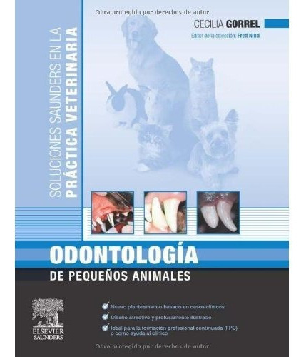 Odontologia De Pequeños Animales, De Gorrel. Editorial Elsevier En Español