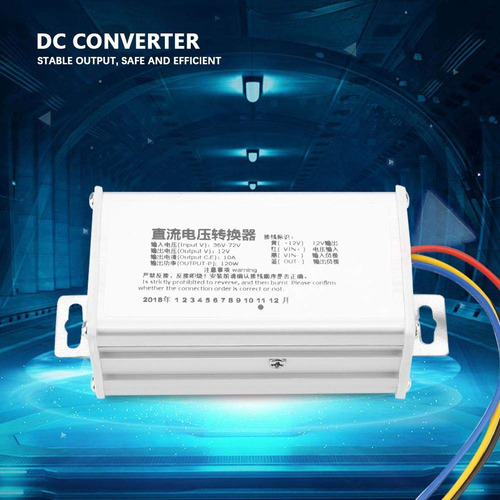 Módulo De Fuente De Alimentación Dc-dc 36v-72v A 12v 10a 120