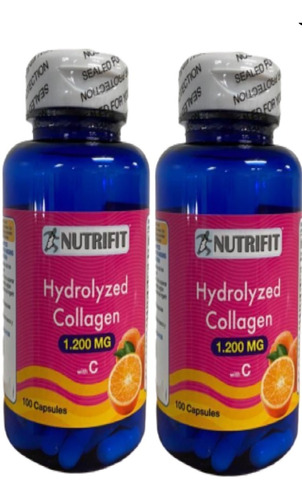 Colágeno Hidrolizado 1200mg+ Vitamina C Americano Puro