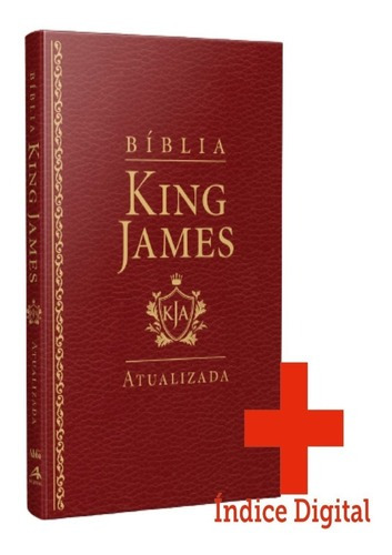 Bíblia King James Slim, De King James., Vol. 1. Editora Art Gospel, Capa Mole, Edição Kja - King James Atualizada Em Português, 1611