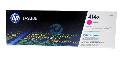 Toner Hp 414 Alta Capacidad 414x Magenta W2023x Original