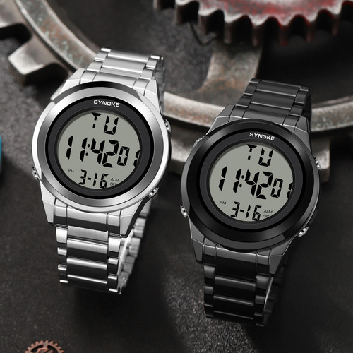 Reloj De Pulsera Synoke Para Hombre, Digital, Moderno Y Depo