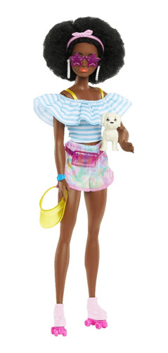 Muñeca Barbie La Película Patines De Moda