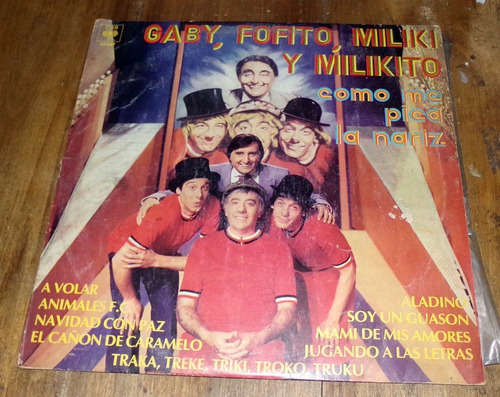 Gaby Fofito Miliki Milikito Como Me Pica La Nariz Lp / Kktus