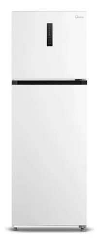 Refrigerador Frost Free Smartsensor Midea Branco 347L com painel digital no topo