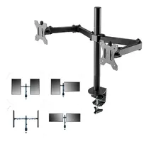 Comprar Suporte 2 Monitores Multiarticulado Ajustável Tv\u002Fmonitor 13 Até 32 Suspenso Vesa