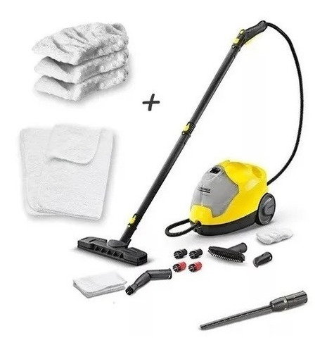 Limpadora Vapor Karcher Sc2500 Completo Vaporeto +5panos