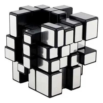 Cubo Mágico Mirror 4x4 Sengso Plateado O Dorado Cubo Espejo