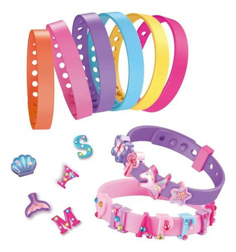 Set Juego Manualidades Set Para Armar Pulseras Emoticón
