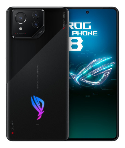 New 2024 Azus R0g Phone 8pr0 Dual Sim 512gb Black