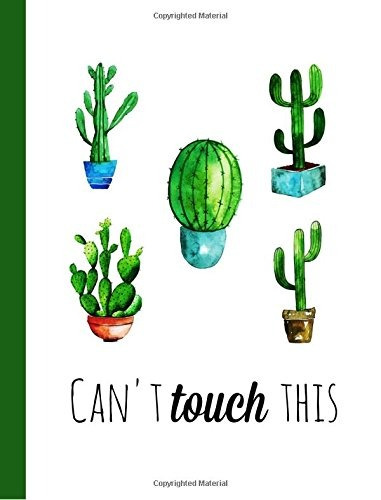 Cactus Composition Notebook College Ruled Composition Book,c