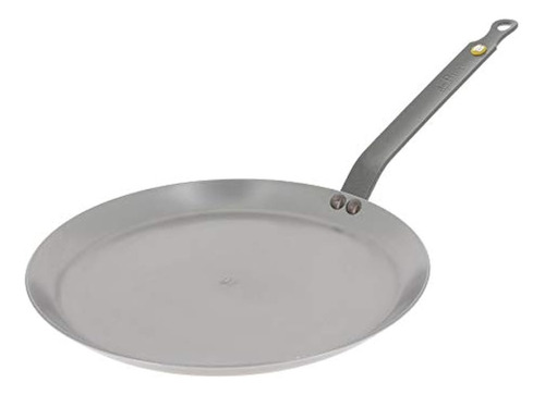 Mineral B Redondo De Acero Al Carbono Crepe / Tortilla Pan 9