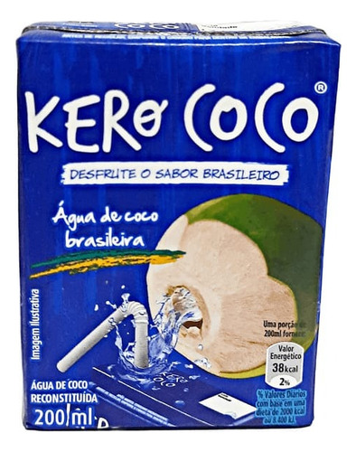 Agua De Coco Kero Coco Caixinha 200ml