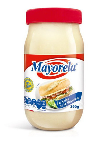 Mayonesa Con Limones Mayorela 390 G
