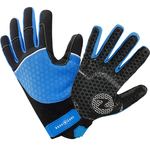 Aqualung - Guantes Velocity (xl, Azul Y Negro)