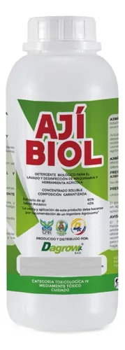 Insecticida Extracto De Ajo-aji - L a $60000