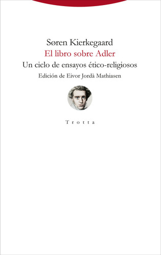 Libro El Libro Sobre Adler - Kierkegaard, Sã¸ren