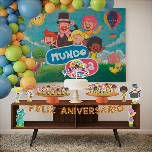 Kit Festa Fácil Mundo Bita - Decoração De Aniversário