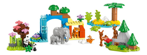 Lego Duplo Famílias De Animais Selvagens 3em1 10446 92 Duplo