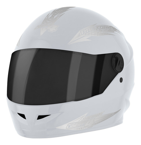 Capacete Fechado Moto New Liberty 4 Viseira Fumê Promoção