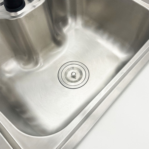Valvula Para Cuba Lavatorio Salao De Cabeleireiro 4 1/2 Inox Com Cesto Higiênico Removível Ralo Basket Escoamento Cuba Salao De Beleza Barbearia Ralo Inox Escovado Fosco Dona D.cor