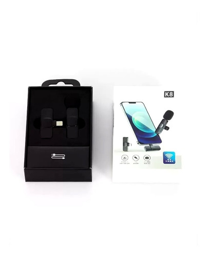 Microfono Lavalier Solapa Inalambrico Pro Para iPhone iPad