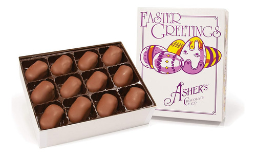 Chocolates Asher, Huevos Recubiertos De Chocolate, Colección