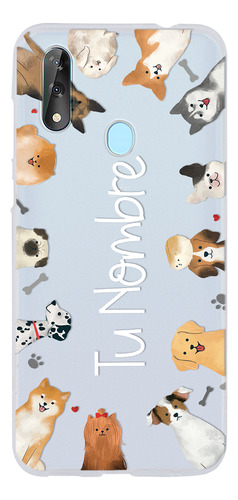 Funda Para Zte Para Mujer Razas Perritos Personalizada