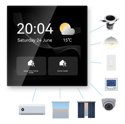 Panel De Control De Hogar Inteligente Tuya Smart Home Múltip