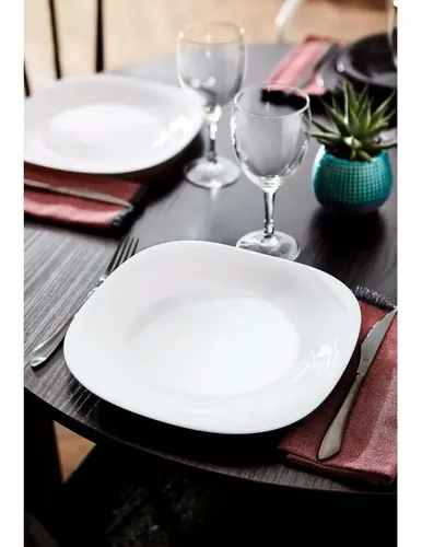Platos luminarc cuadrados hotsell