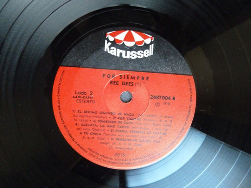 Disco Vinilo Bee Gees Por Siempre (Usado)