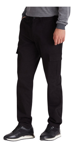 Pantalón Macowens Cargo Negro Hombre 16920002